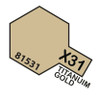 Tamiya 10ml X-31 titanium gold