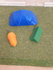 1:76 Camping tents 3 pack, 3d Printed (Type 3)