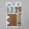 1-76 00 Gauge Greystone farmhouse (superquick card kit)