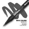 AK Real colour marker (gunmetal)