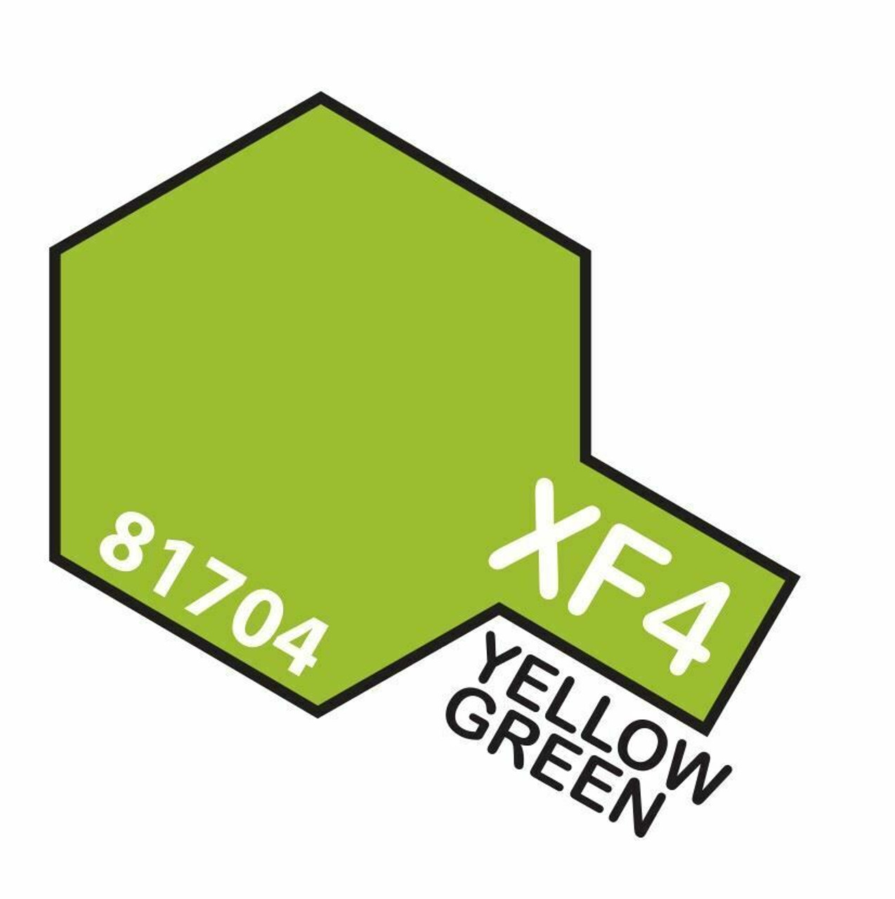 Tamiya 10ml  XF-4 Yellow Green