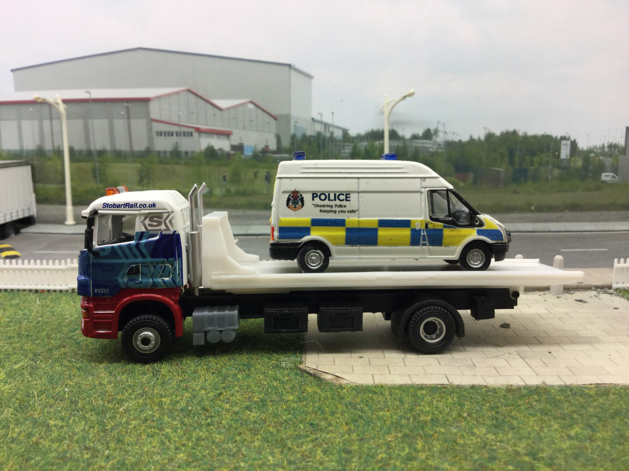 1:76 code 3 Recovery truck body kit
