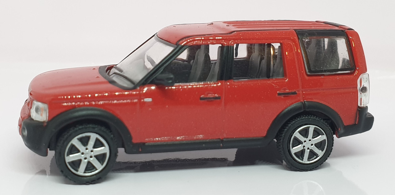 Land Rover Discovery 3 Rimini Red Metal 76LRD008 Oxford Diecast 1:76 scale