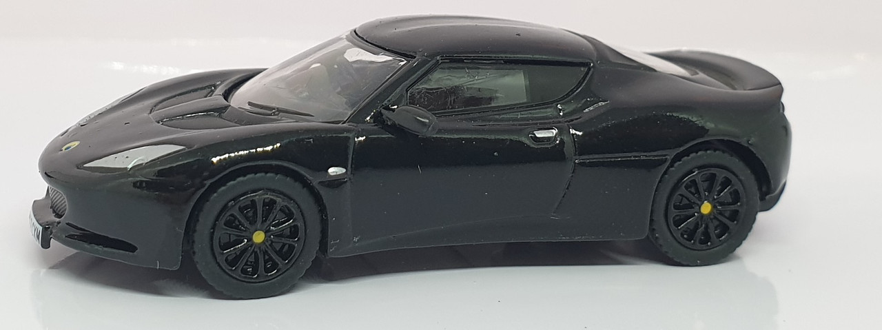 Lotus Evora Black 76LEV002 Oxford Diecast 1:76 scale