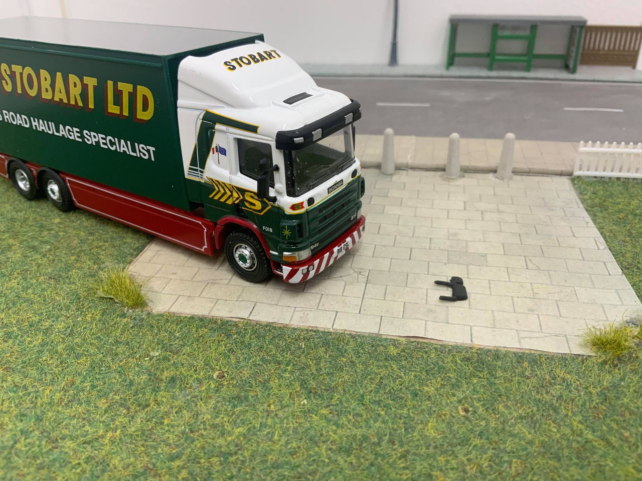 1:76 Scania Fire engine, T-Cab Mirrors *Injection moulded*