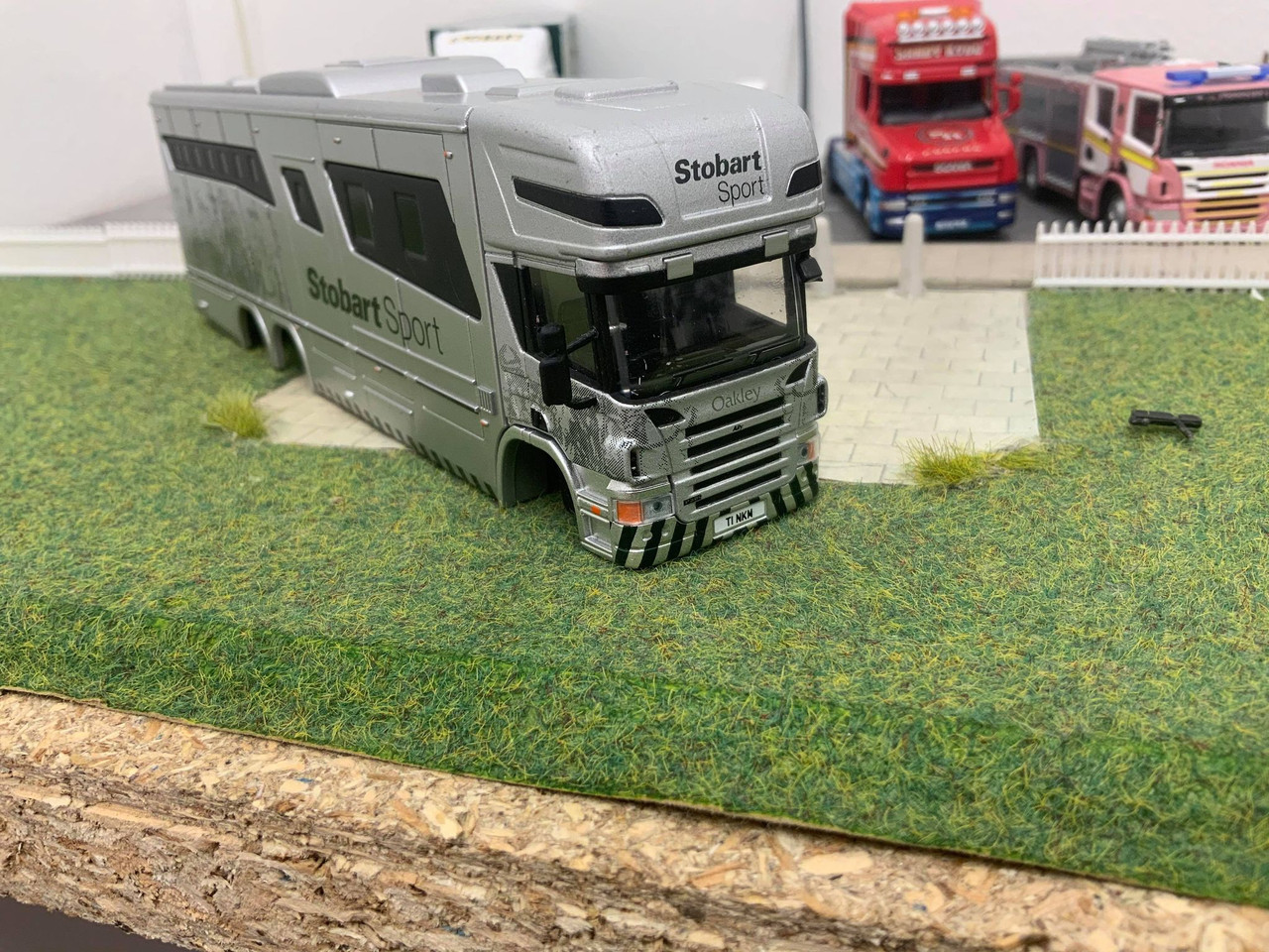 1:76 Scania Fire engine, T-Cab Mirrors *Injection moulded*