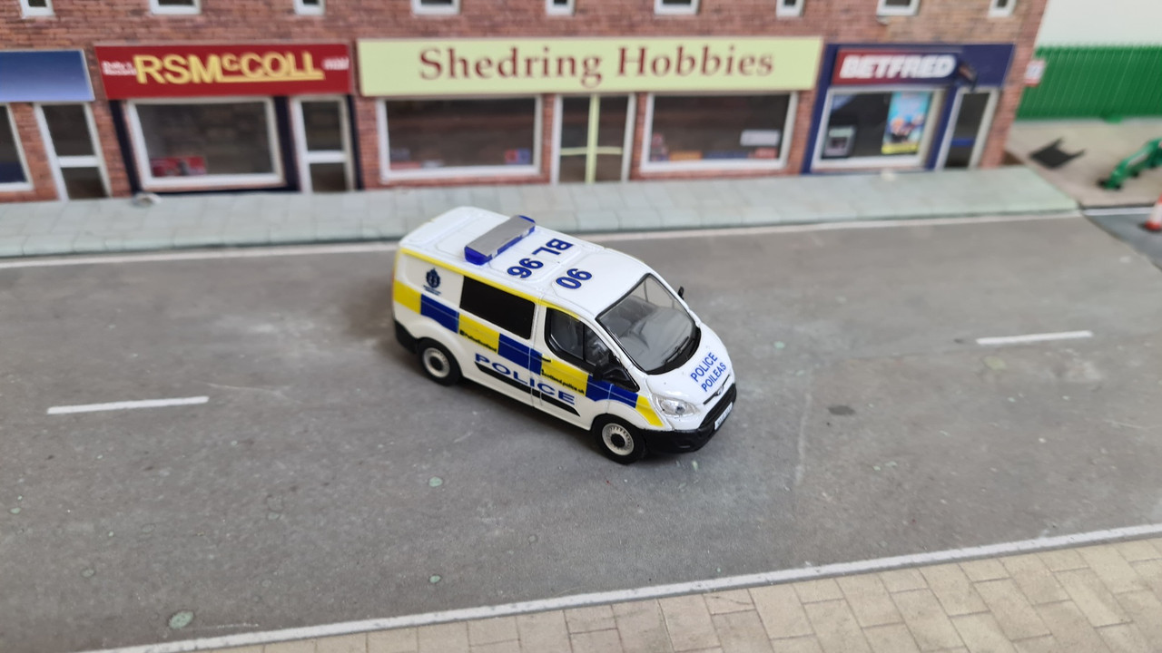 1:76 Code3 transit Custom Scottish police van (BL96)