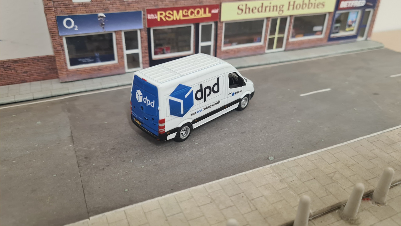 1:76 Code 3 Blue DPD Oxford Diecast Mercedes Sprinter 1:76 Code 3 Blue DPD Oxford Diecast Mercedes Sprinter