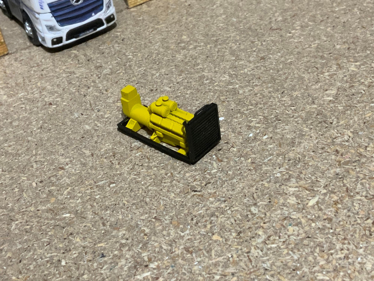1:76 Scale highly detailed  generator Yellow