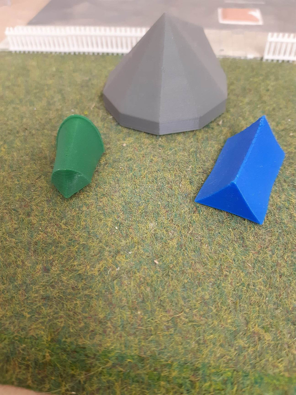 1:76 Camping tents 3 pack, 3d Printed ( Type 4)