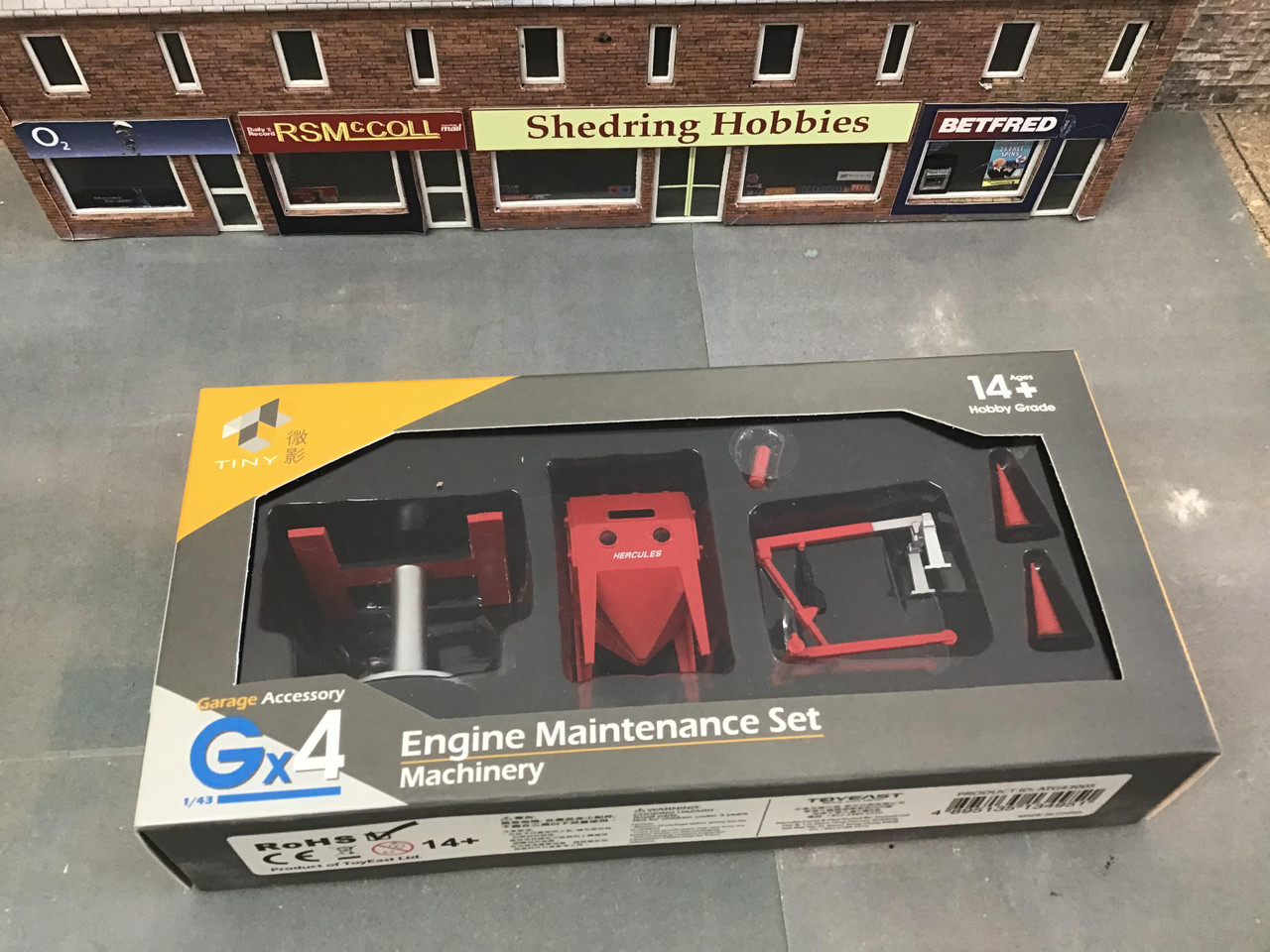 1/43 Scale Work Shop Accessory set