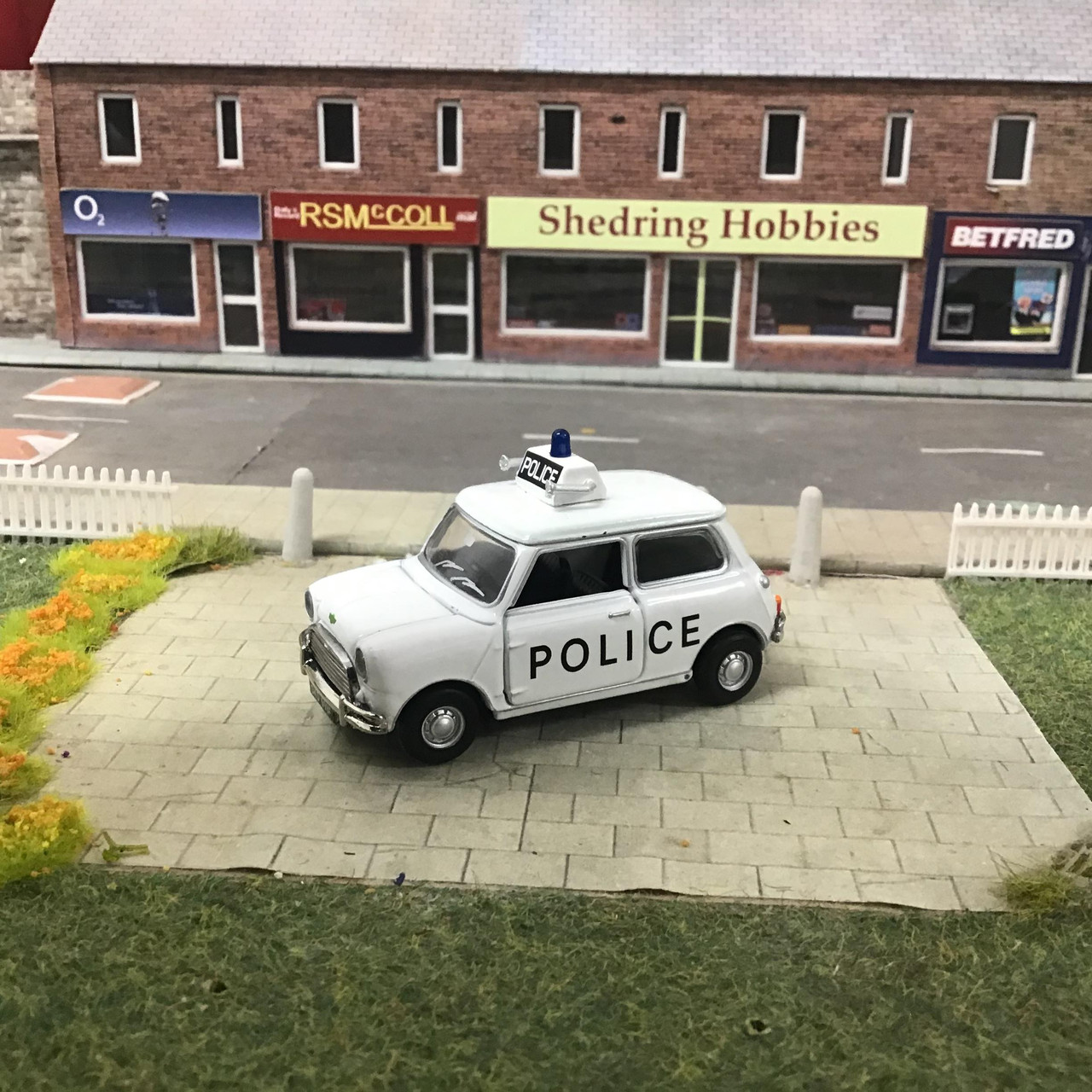 1/50 1963 Mini Cooper MK11 Liverpool and Bootle Police Tiny HK