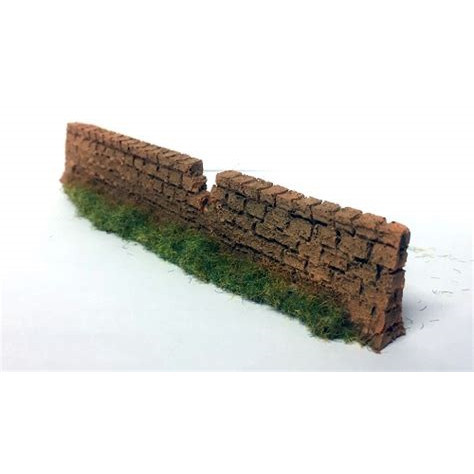Javis 00 gauge resin  Damaged Garden Walling PW3LBDAM