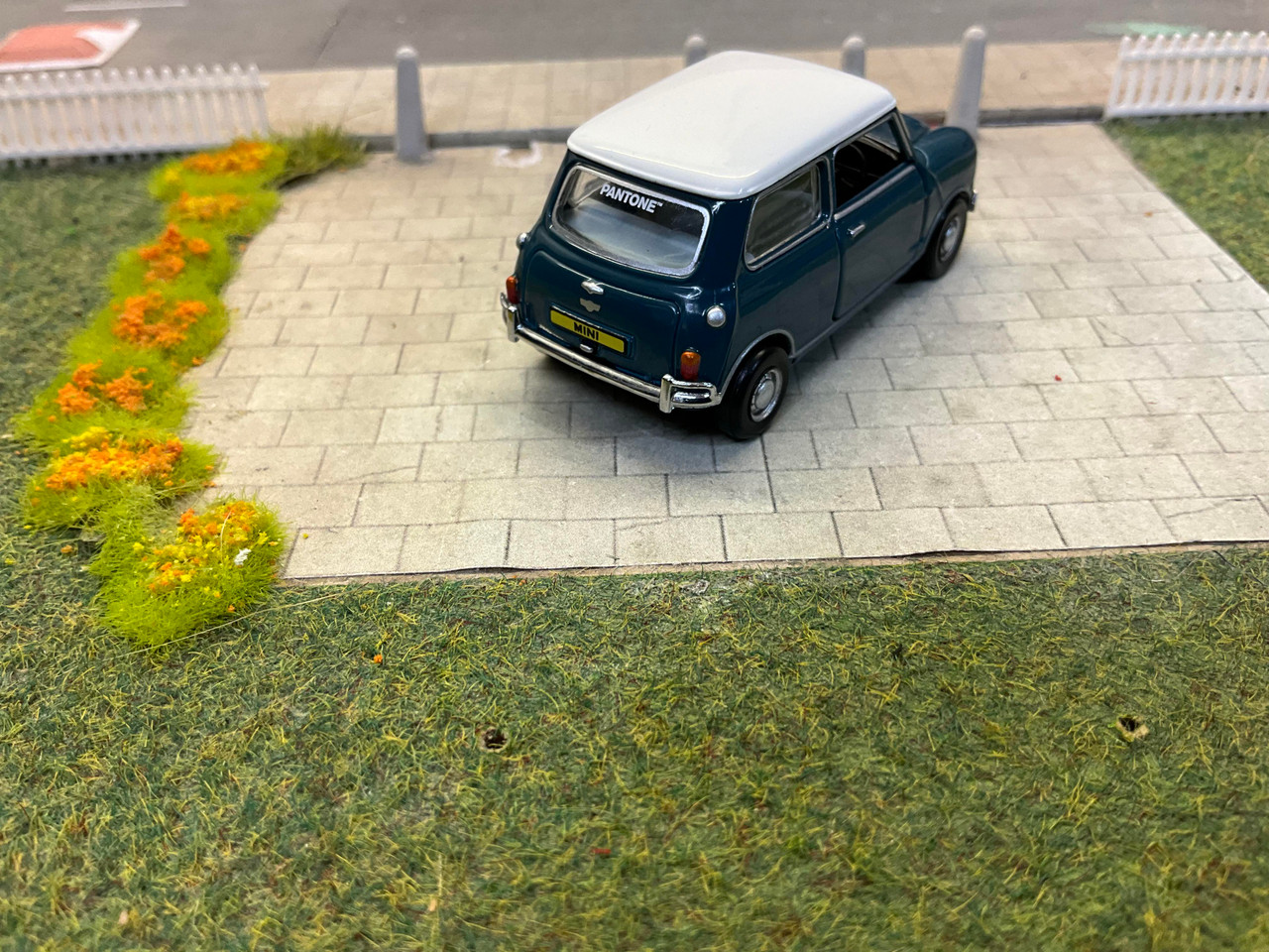 1/50 Mini Cooper  Pantone Dark Blue Tiny City/ Tiny Diecast