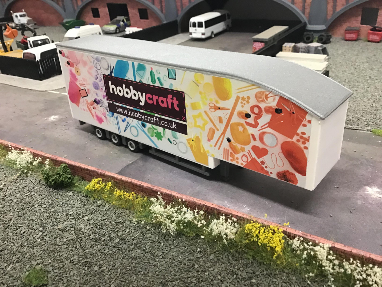 1/76 3D printed Double Deck Trailer Hobby Craft