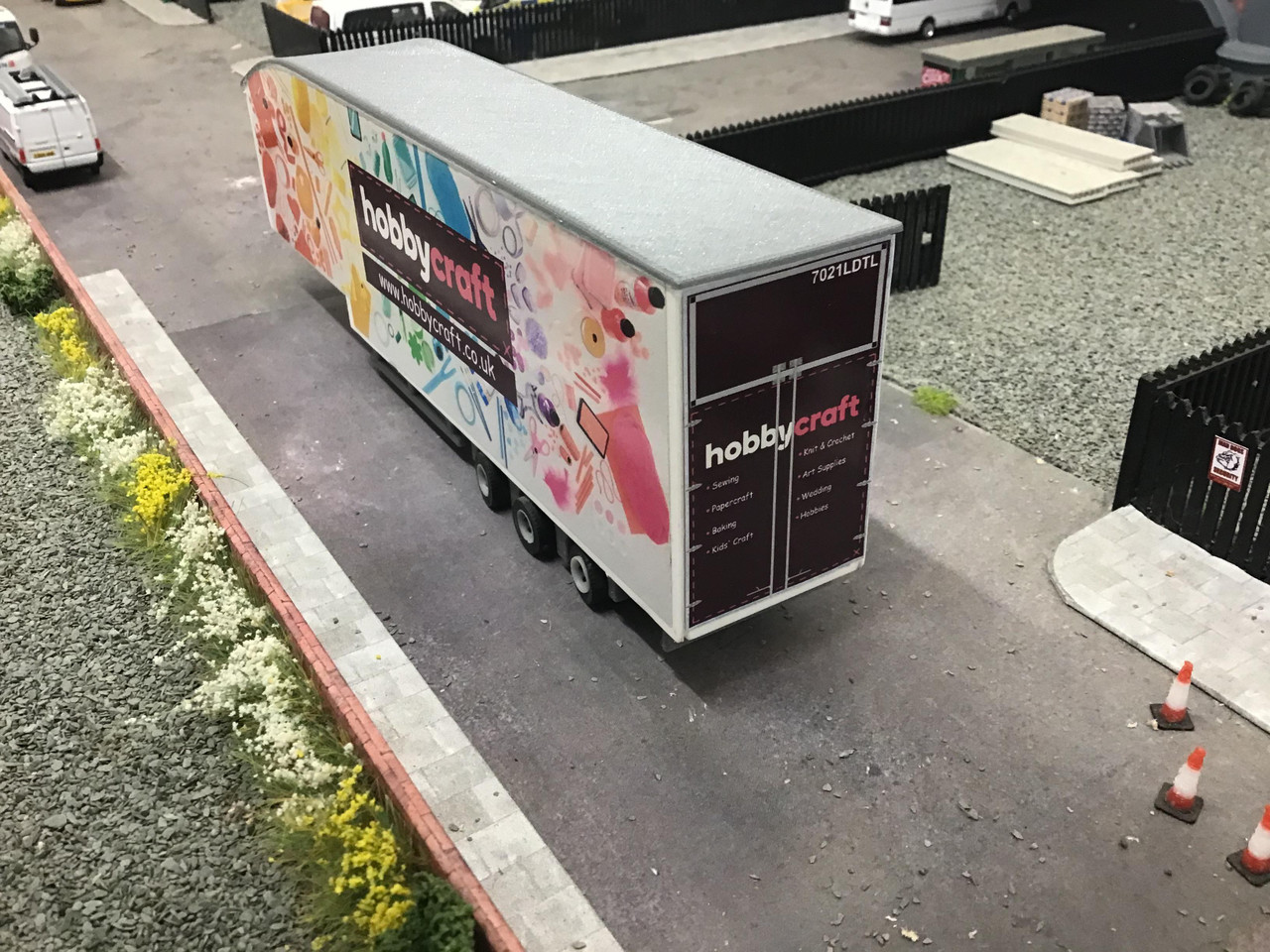 1/76 3D printed Double Deck Trailer Hobby Craft