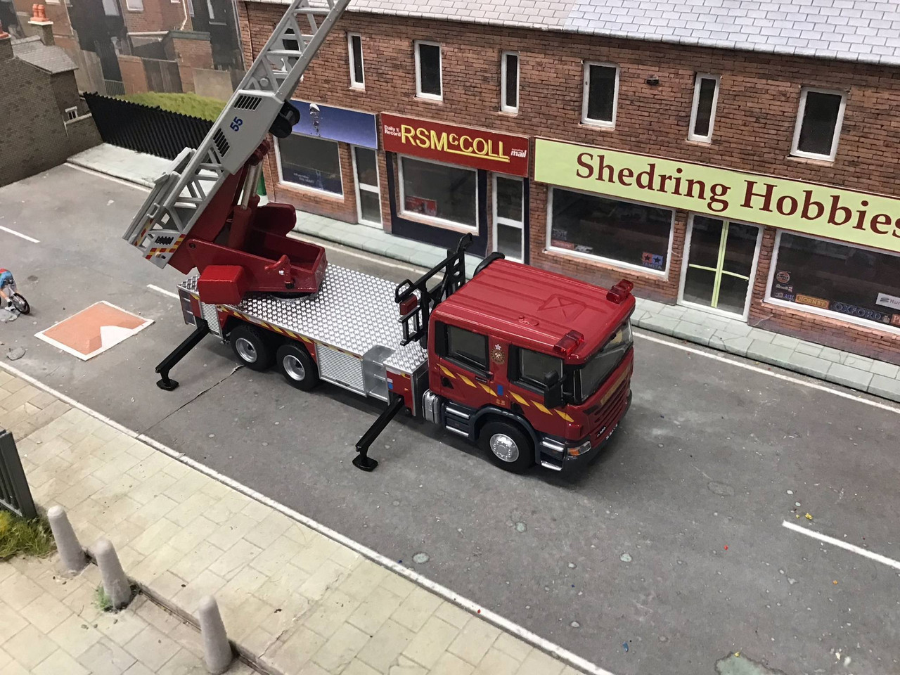1/76 Tiny Diecast Scania Turntable Ladder 55M HKFSD (F6001)