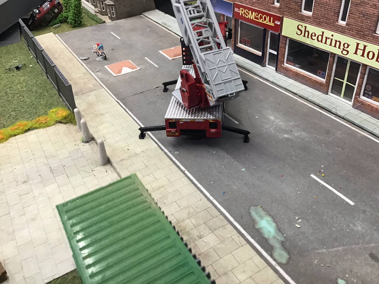 1/76 Tiny Diecast Scania Turntable Ladder 55M HKFSD (F6001)
