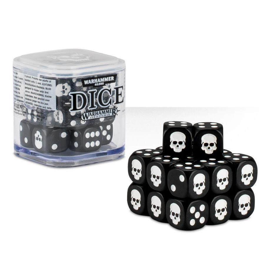 citadel dice cube black