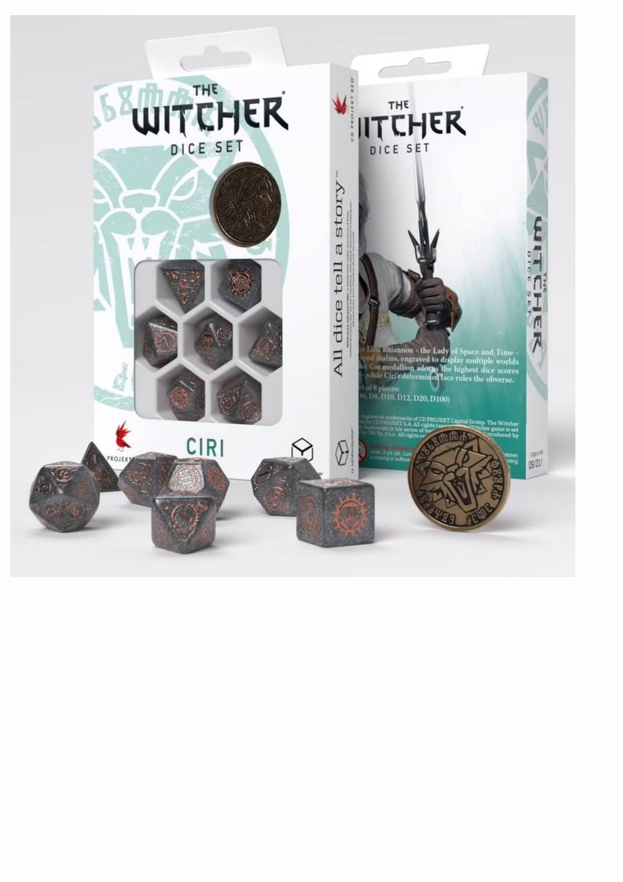 The Witcher Dice Set: Ciri - Elder Blood