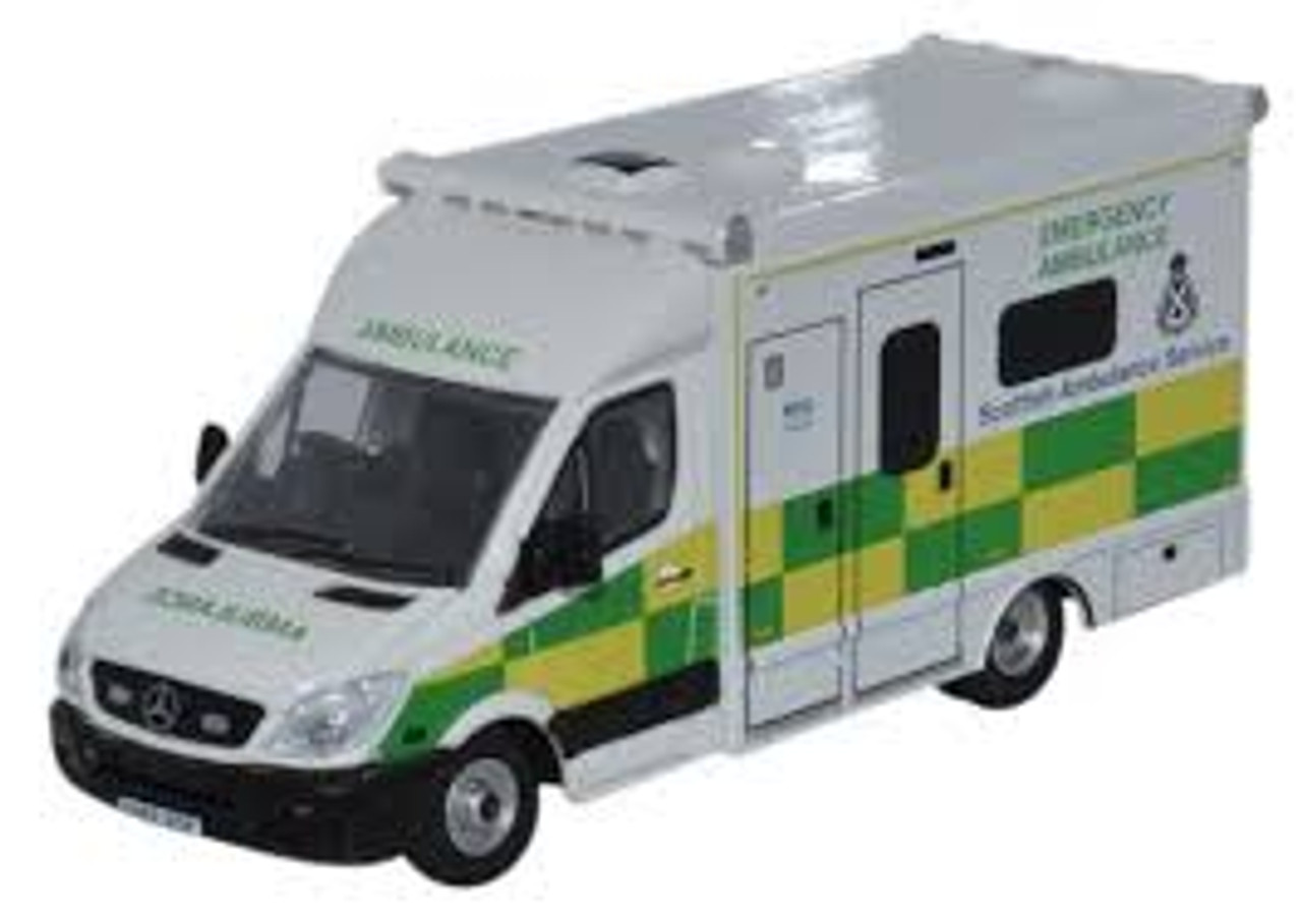 1:76 Mercedes Ambulance Scottish Ambulance Service 76MA004