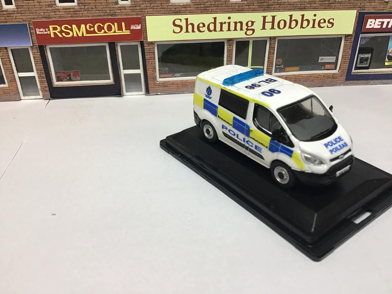 1:76 Code3 Transit Custom Scottish police van (CX 10)