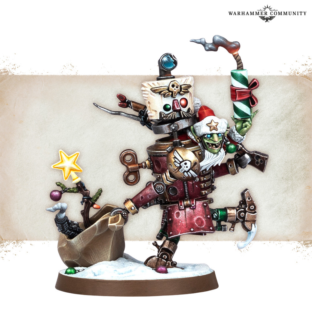 Warhammer 40K DA RED GOBBO'S TINBOY (2025 commemorative series)