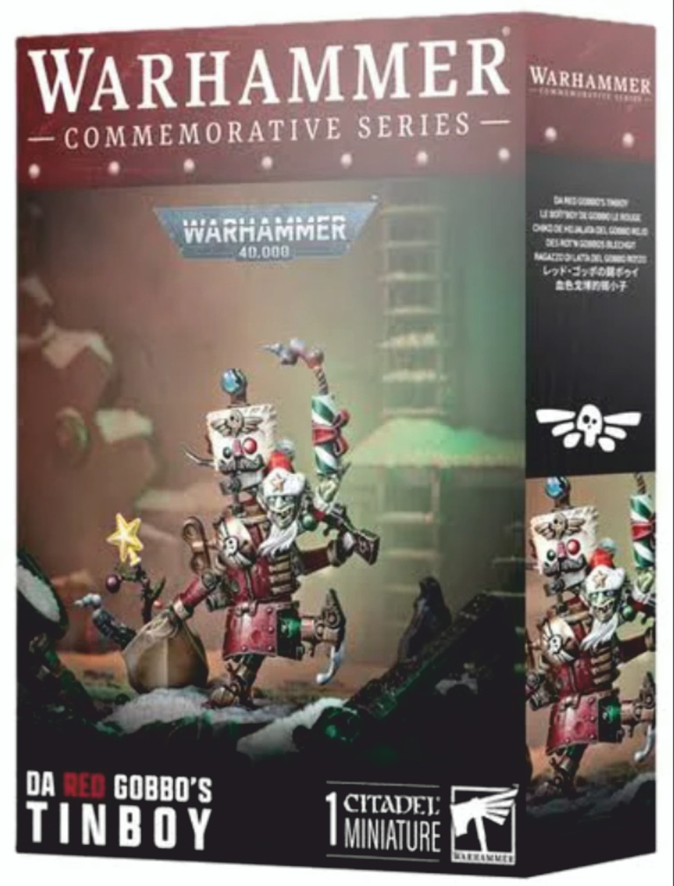 Warhammer 40K DA RED GOBBO'S TINBOY (2025 commemorative series)