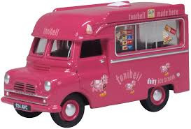 1/76 Oxford Diecast Bedford CA Ice cream van Tonibell 76CA004