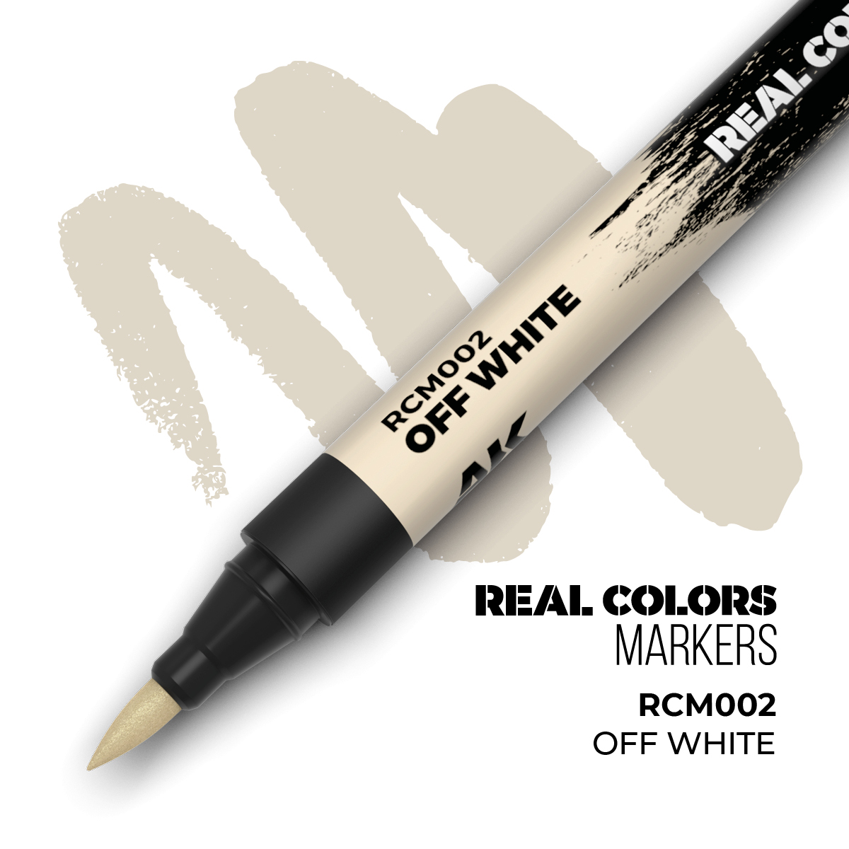 AK Real colour marker (Off white)