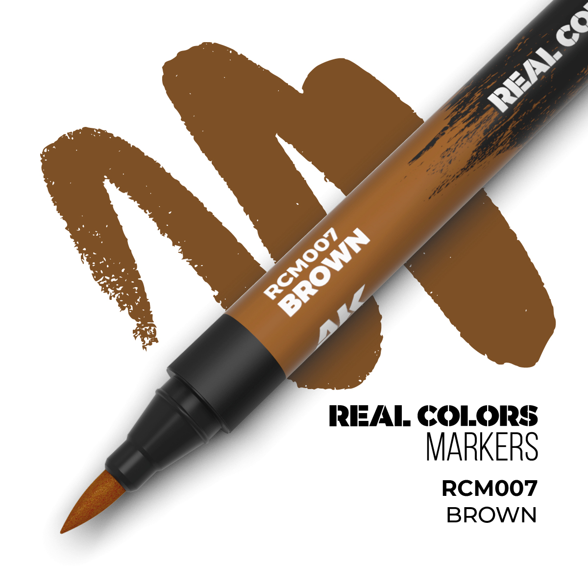 AK Real colour marker (brown)
