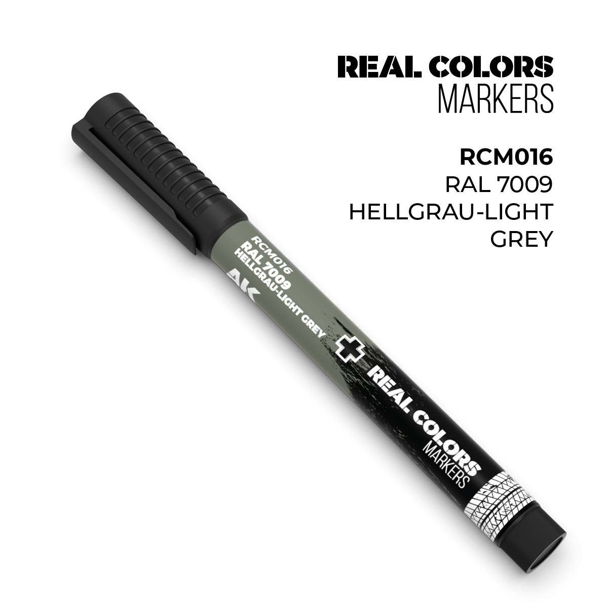 AK Real colour marker (hellgrau-light grey)