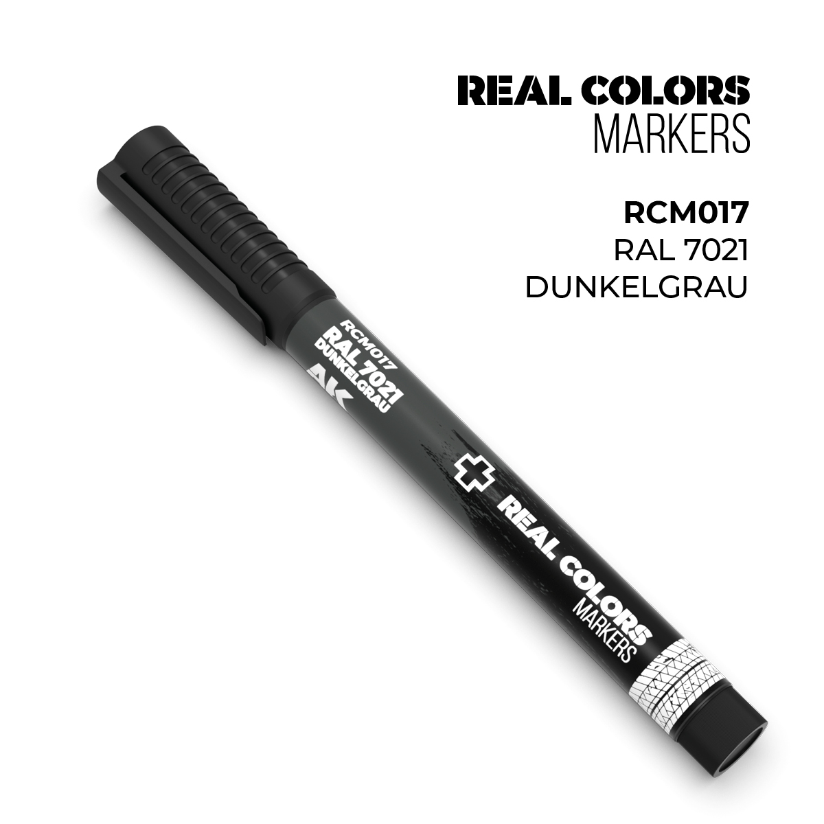 AK Real colour marker (dunkelgrau)