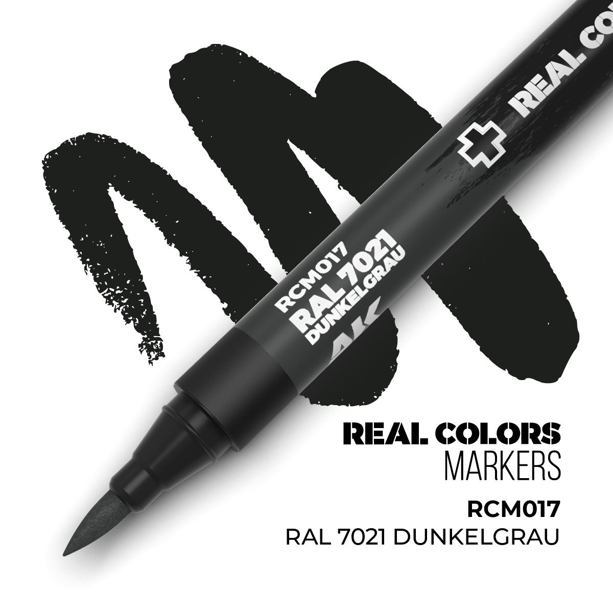 AK Real colour marker (dunkelgrau)