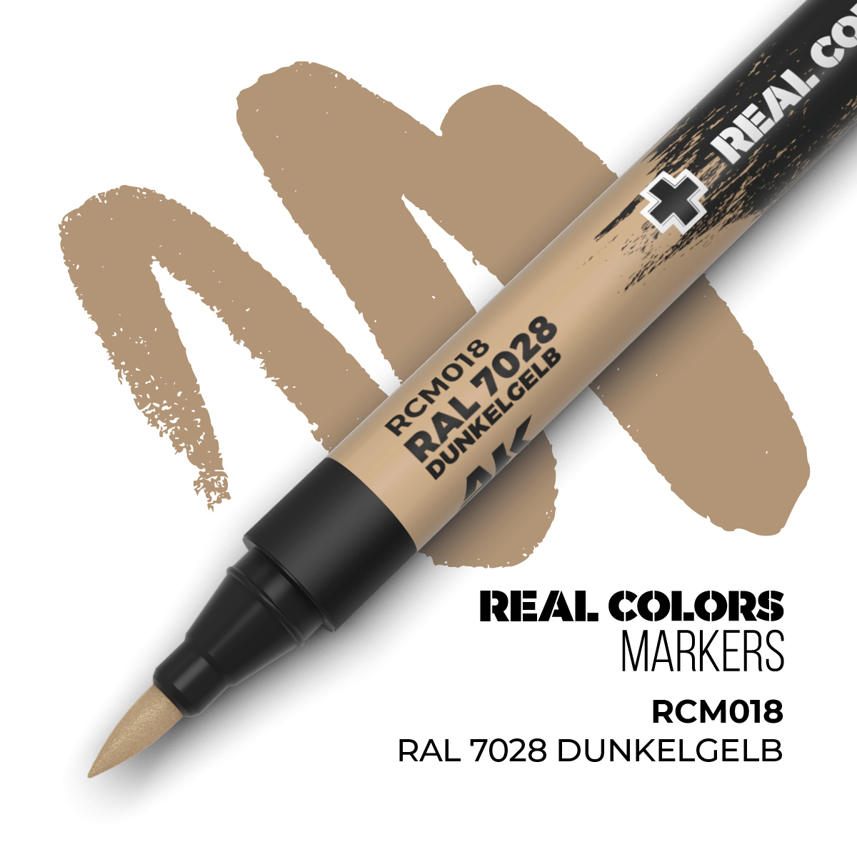 AK Real colour marker (dunkelgelb)
