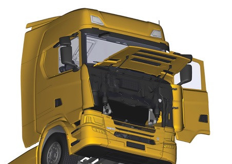 Scania S730 Highline 4x2 Italeri