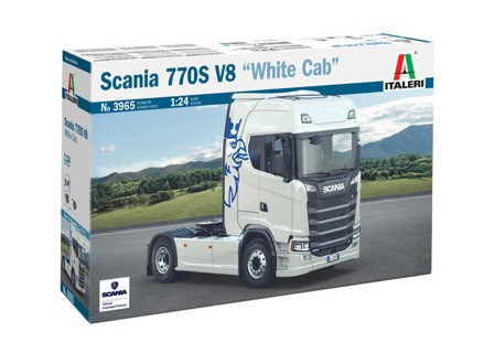 Italeri Scania 770S V8 “Wite Cab”
