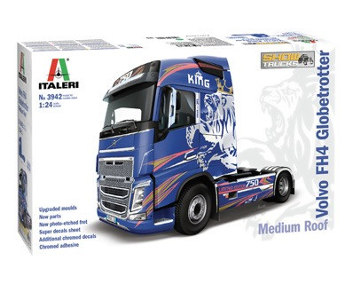 Italeri Volvo FH16 Globetrotter-Medium Roof