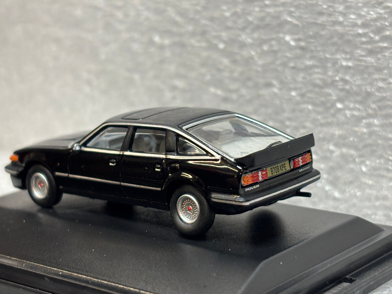 1:76 Oxford Diecast Black Rover Sd1 3500 Vitesse