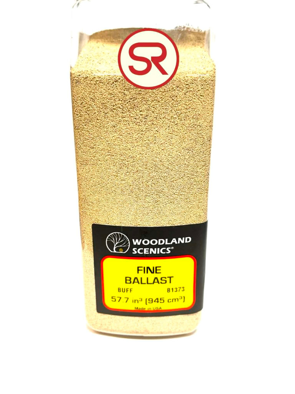 Woodland Scenic, Fine Ballast Buff & Shaker Bottle