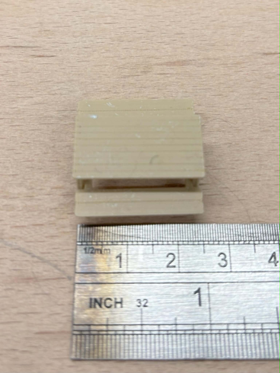 1:76 Scale Picnic bench pack of 2