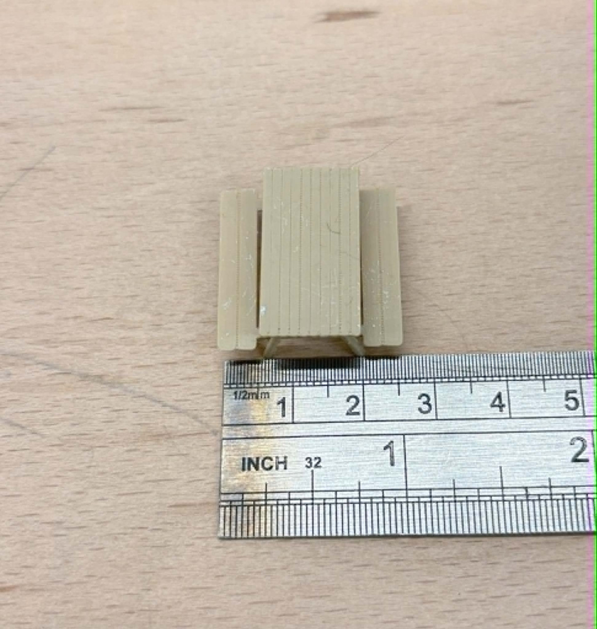 1:76 Scale Picnic bench pack of 2
