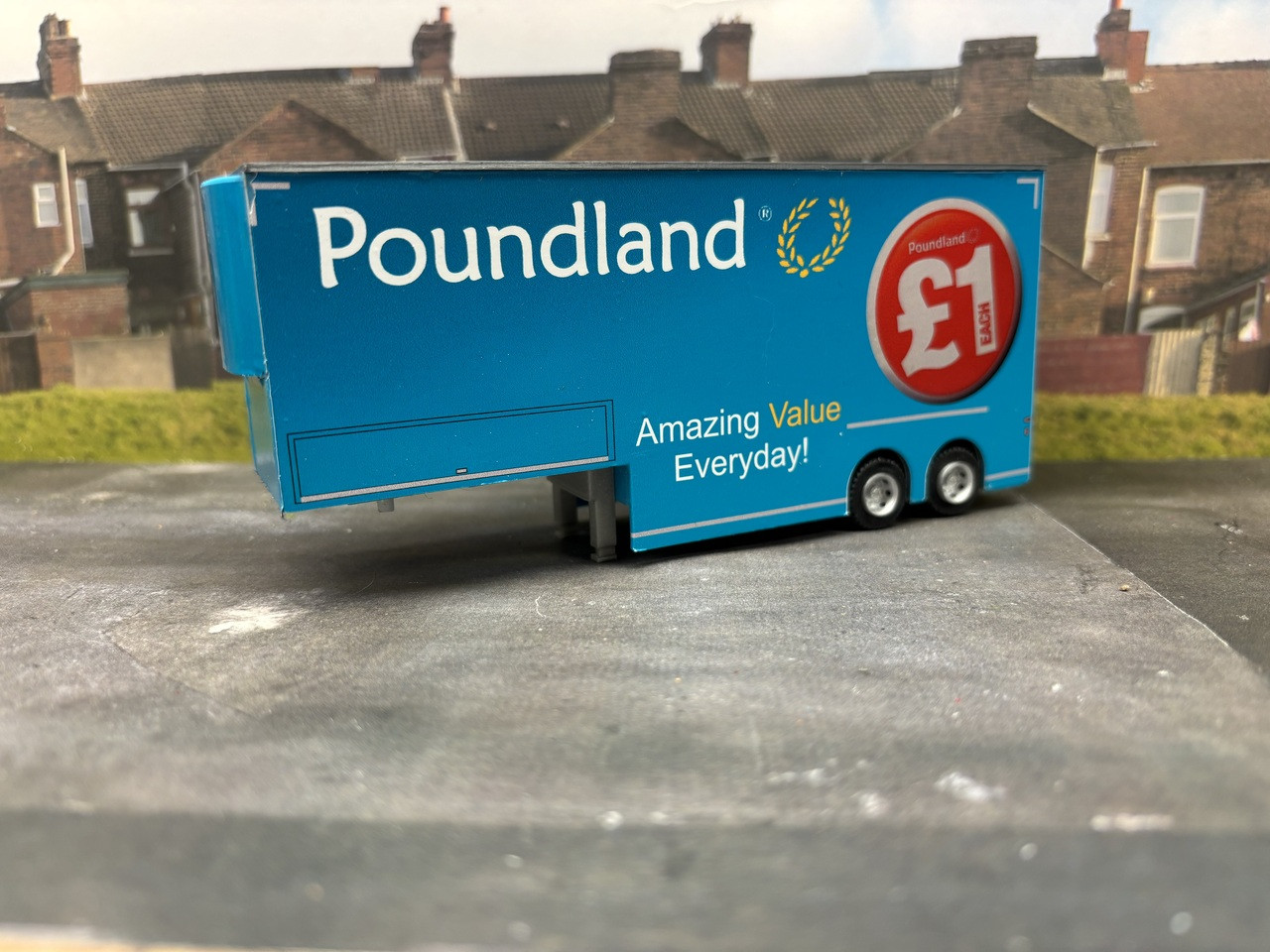1-76 Urban Double Deck Trailer only (Poundland)