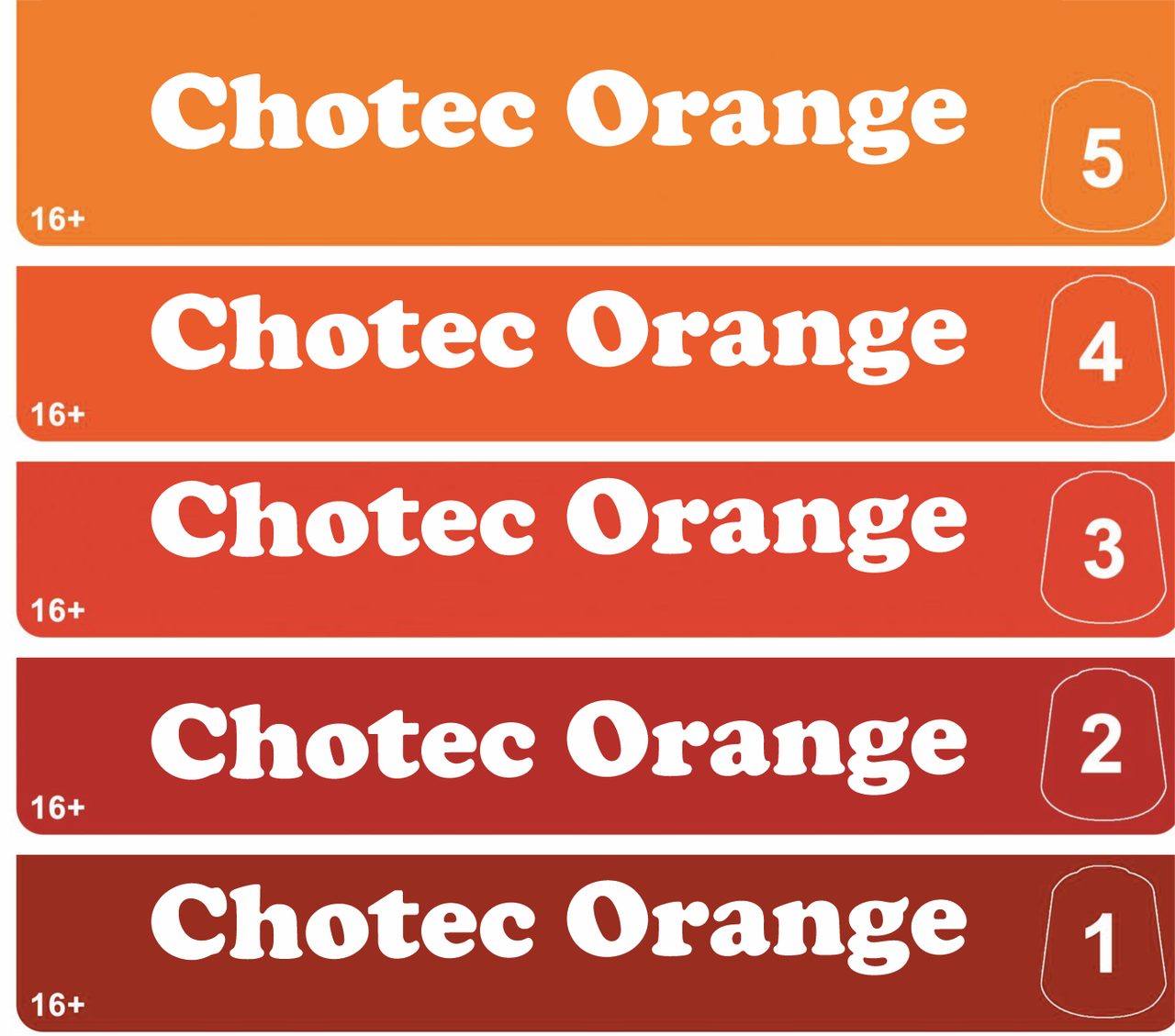Chotec Orange Tone Pro Paint - 12ml