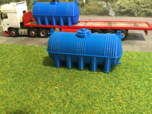 1/76 Large Fuel / water Bowser  (Blue)