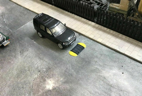 1:76 Self adhesive Speed Bumps - 6pkt # 2