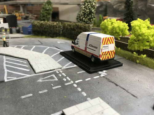 1/76 Code 3 JCDecaux  Oxford Diecast Ford Transit