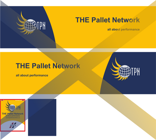 1:76 The Pallet Network Cab and trailer decals