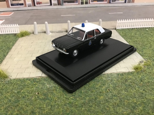 Ford Cortina MKII Bermuda police Oxford Diecast 1:76 Scale