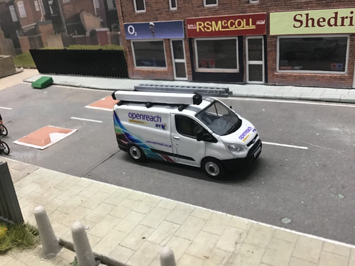 1:76 Code3 transit Custom BT Super Fast Fibre Openreach